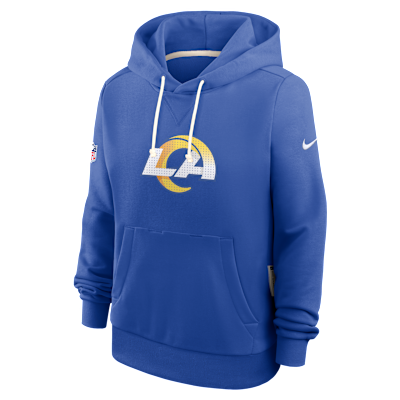 Los Angeles Rams Sideline Women's Nike Dri-FIT NFL Pullover